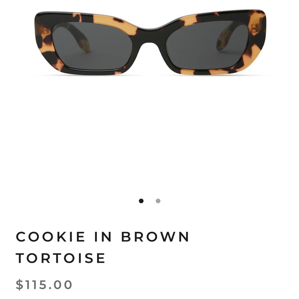 Elisa Johnson Sunglasses - Cookie Tortoise Shell Sunglasses